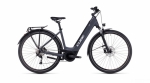 Vlo Cube Touring Hybrid One 500 Easy Entry Shimano Alivio 9V 500 Wh 700 mm Gris