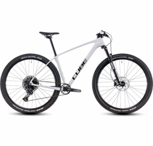 VTT Cube Reaction C:62 One Sram NX/SX Eagle 12V 29´´ Blanc Cotton Gris 2025