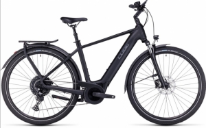 VTC lectrique Cube Touring Hybrid Pro 625 Shimano Deore 11V 625 Wh 700 mm Noir 2024