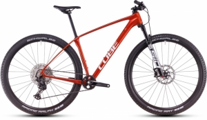 VTT Semi-Rigide Cube Reaction C:62 Pro Shimano Deore XT 12V 29´´ Orange Electric 2025