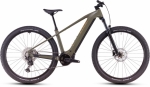 VTT Cube Reaction Hybrid Pro 800 Shimano Deore/Deore XT 12V 800 Wh 29´´ Vert Dusty Olive 2025 - Plus d